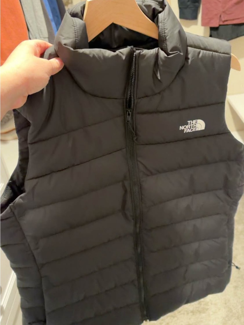 The North Face Black Quilted Puffer Vest